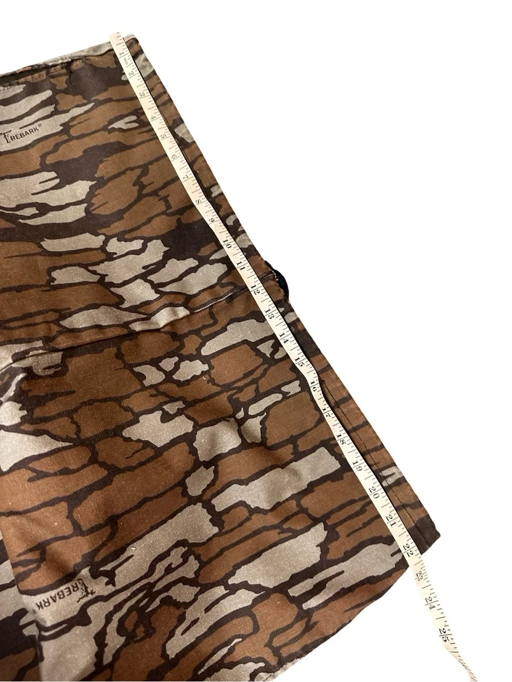 Vintage 80s/90s Chevrolet Camo Hunting Overpants Men’s SZ Large Deer Tree Bark